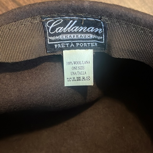 Callanan Chapeaux Preta Porter Brown Equestrian Style Hat Wool Hat main image 4